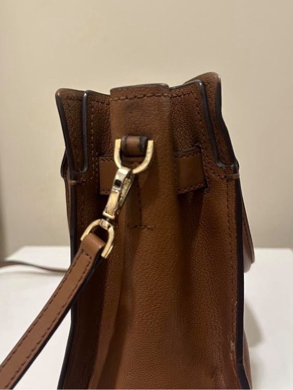 Michael Kors Small Hamilton Satchel Bag - Picture 6 of 7